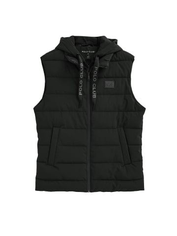 Polo Club Westen MAN CEDRIC VEST SLEEVELESS REGULAR FIT in Schwarz