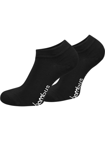 normani 6 Paar Viskose-Gesundheitssocken Sneakers in Schwarz