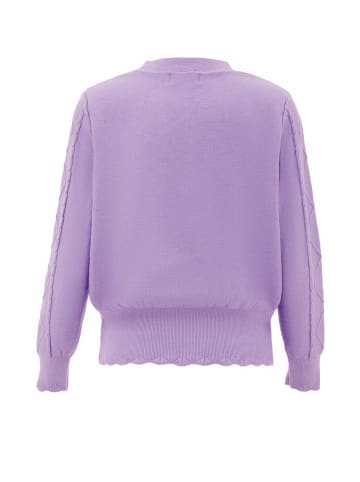 carato Strickjacke in Lavendel