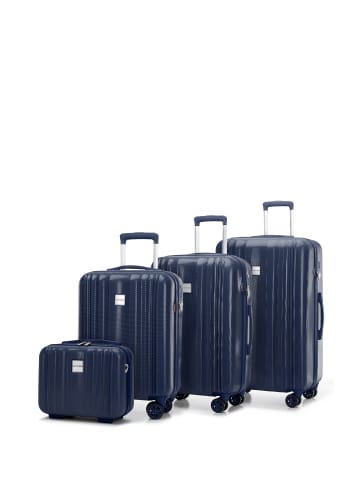 Wittchen SUITCASE SET WITH A COSMETIC BAG in Navyblue