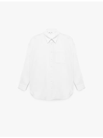 KOTON SHIRTS LS in Weiß