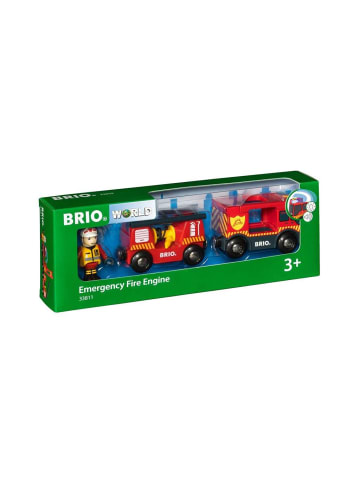 Brio Brio Aktionsspiel Feuerwehr-Leiterfahrzeug mit Licht & Sound in bunt
