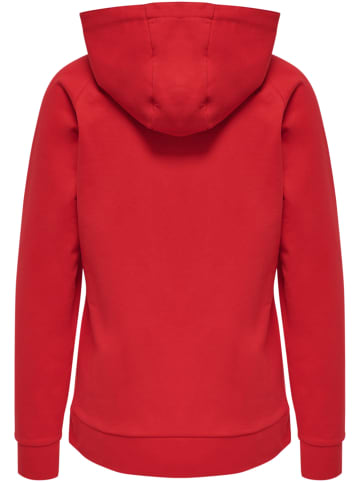 Hummel Hummel Cotton Kapuzenpullover Hmlgo Multisport Damen Atmungsaktiv in TRUE RED