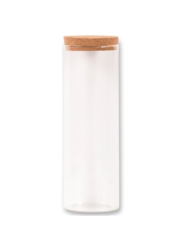 Kesper Vorratsglas mit Korkverschluss in Transparent, 10,6 x 30,8 x 10,6 cm