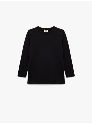 KOTON TSHIRT LS in Schwarz