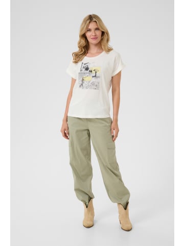 Cream T-shirt CRRigga Loose fit in Grey Yellow Pictures