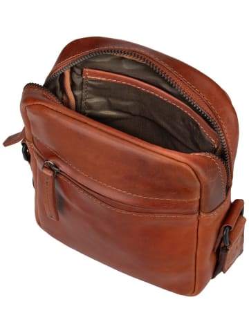 Greenburry Umhängetasche Newport Travel Umhänger Small in Caramel