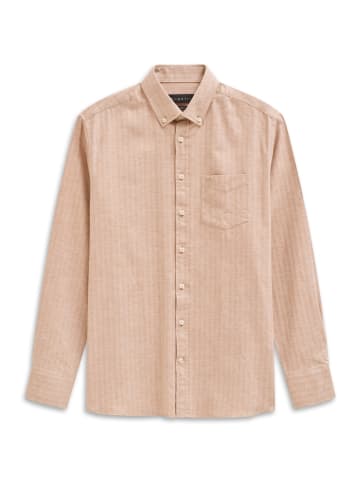 Bugatti Freizeithemd Langarm in 40-beige