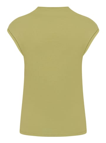 CARTOON Basic Shirt mit Kragen in Mosstone