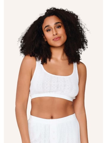Linga Dore Bralette in Off white