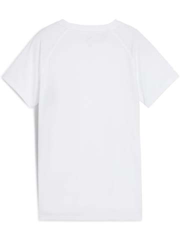 Puma T-Shirt "W CROSS THE LINE TEE 3.0" in Weiß