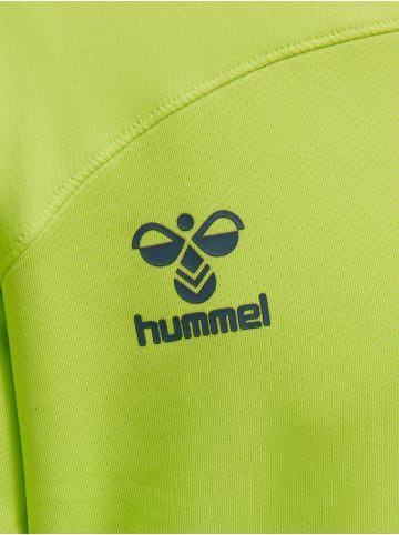 Hummel Hummel Sweatshirt Hmllead Multisport Herren Leichte Design Feuchtigkeitsabsorbierenden in LIME PUNCH