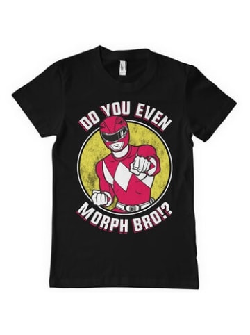 Power Rangers T-Shirt "Do You Even Morph Bro T-Shirt" in Schwarz