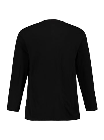 JP1880 Kurzarm T-Shirt in schwarz