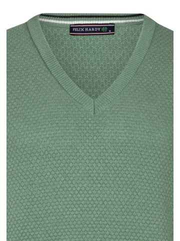 Felix Hardy V-Ausschnitt Pullover in Grün