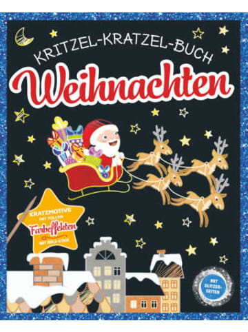 Schwager & Steinlein Buch - Kritzel-Kratzel-Buch Weihnachten. Für Kinder ab 5 Jahren