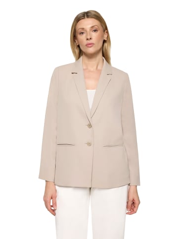 Betty Barclay Longblazer mit Reverskragen in Grau Beige