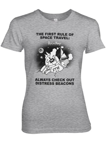 Rick and Morty Shirt in Grau
