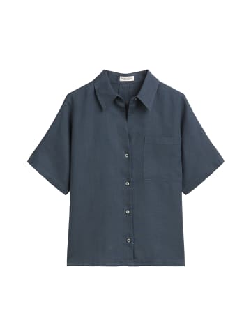 Marc O'Polo Leinenbluse relaxed in muted blue