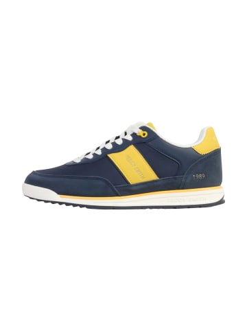 Teddy Smith Leder-Sneaker Blau
