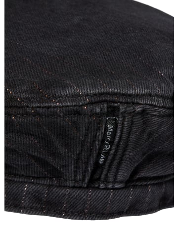 Marc O'Polo DENIM Nadelstreifen-Kappe in Dark Grey