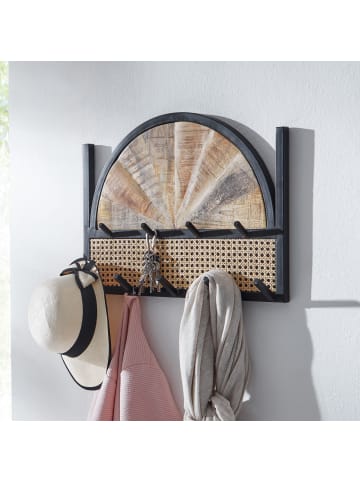 FineBuy Wandgarderobe in Braun / Mango / 53x8x40