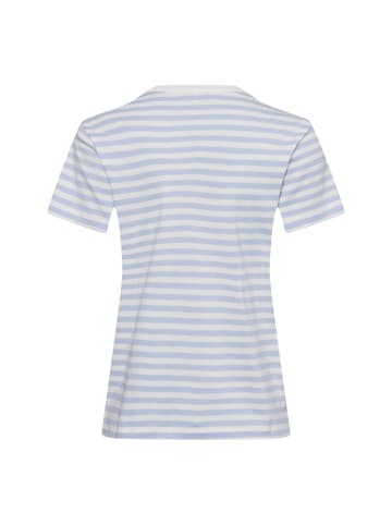 Marie Lund T-Shirt in hellblau ecru - 0011