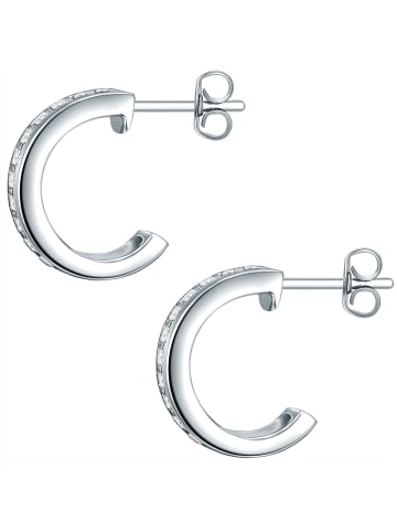 Rafaela Donata Creolen Sterling Silber Zirkonia in silber