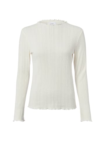 comma Langarmshirt in ecru