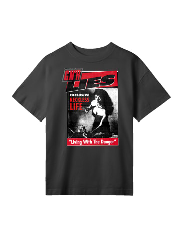 F4NT4STIC T-Shirt Guns N' Roses Lies in off black