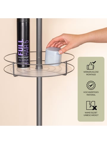 bremermann Teleskop-Badregal max. 290 cm grau