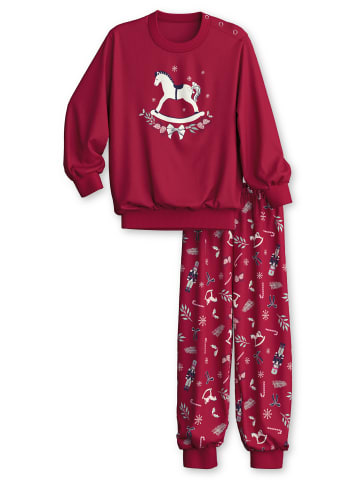 Calida Pyjama in deep red