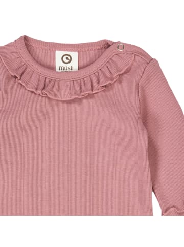 müsli Langarmbody 1582078000 in rosa