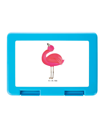 Mr. & Mrs. Panda Lunchbox Flamingo Stolz ohne Spruch in Weiß