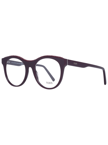 TOD'S Frauen Optische Fassungen Rund Lila