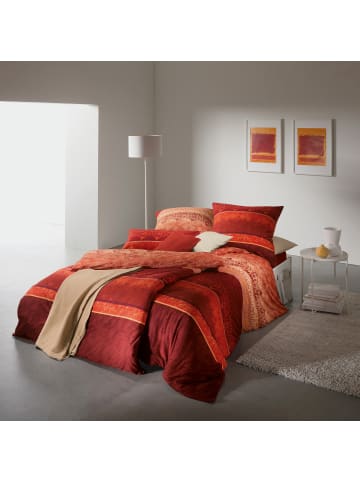 Erwin Müller Single-Jersey Bettwäsche in rot