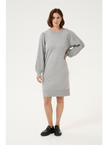 Kaffe Strickpullover KAlone in Grey Melange