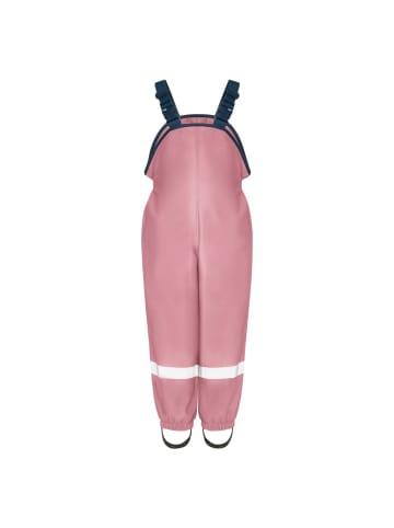 Playshoes Regen-Latzhose - Rosa in rosa