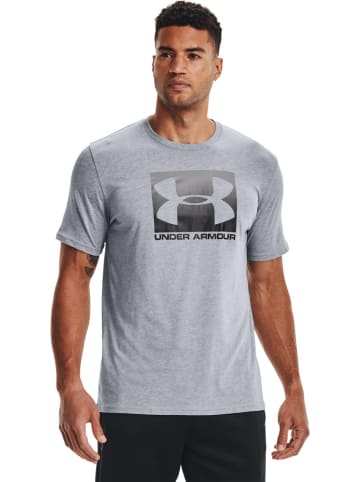 Under Armour T-Shirt "UA Boxed Sportstyle T-Shirt" in Grau