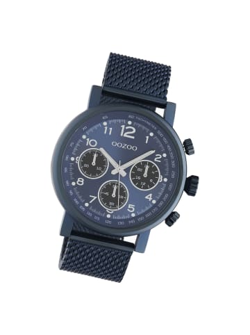 Oozoo Armbanduhr Oozoo Timepieces blau groß (ca. 45mm)