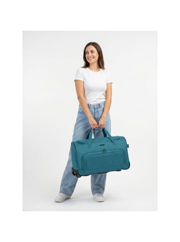 Redolz Duffle Essentials 2 Rollen Reisetasche 61 cm petrol