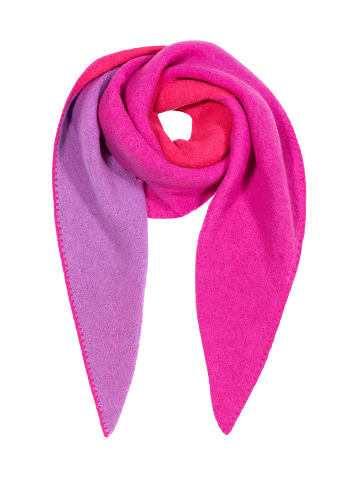 Faera Schal Colorblock modern warm in Pink