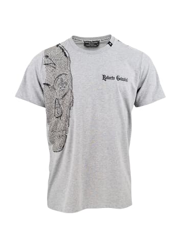 Roberto Geissini Skull Hero T-Shirt Grau