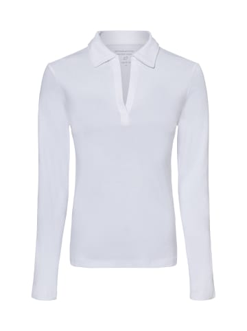 brookshire Langarmshirt in weiß