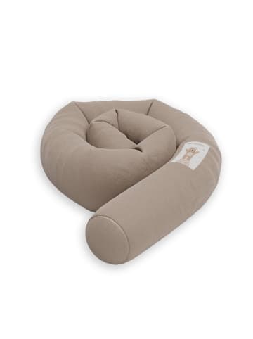 Sämann Sämann Nestchenschlange Cozy "Space Adventure Simply Taupe" 190 cm Bettschlange
