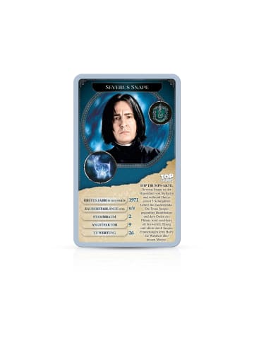 Winning Moves Top Trumps Harry Potter 30 Hexen und Zauberer Quartett Spiel Kartenspiel in bunt