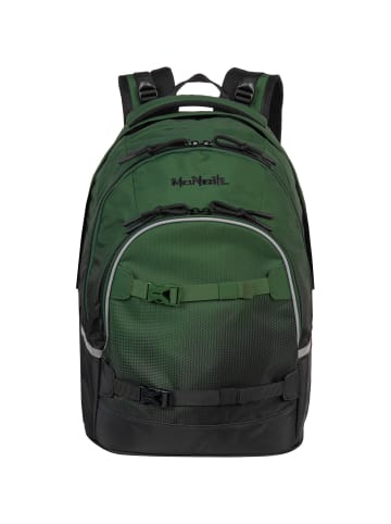 McNeill Schulrucksack MILO grass + Schlampermäppchen in grün