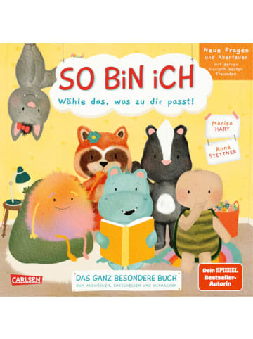 Carlsen Bilderbuch So bin ich - Neue Fragen und Abenteuer, 3-8 Jahre