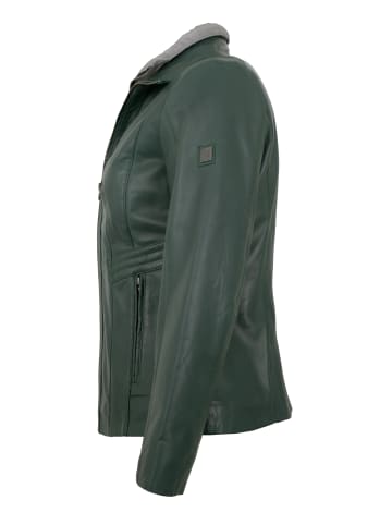 Otto Kern Lederjacke Lammnappa in Grün
