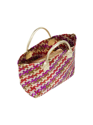 faina 2-In-1 Tote Bag Set 2-IN-1 Tote Bag Set in Gold Fuchsia
